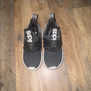 Adidas Black and White Athletic Shoes